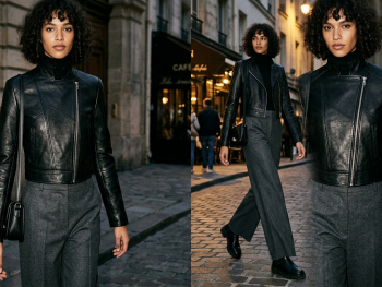 Velirya Cropped Architect Jacket (Private Collection)