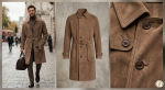 Nubuck Modern Trench