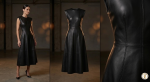 Velmora  Sculpted Calfskin Dress (Private Collection)