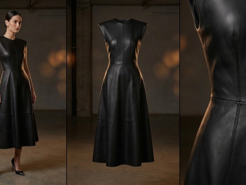 Velmora  Sculpted Calfskin Dress (Private Collection)