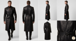STRUCTURED LEATHER ROBE10