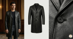 STRUCTURED NOIR COAT