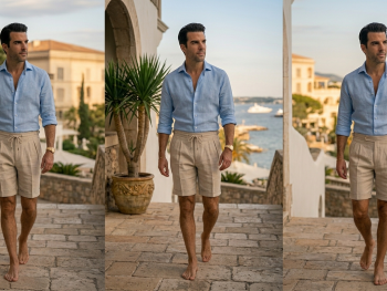 SAND DUNE Short Lino